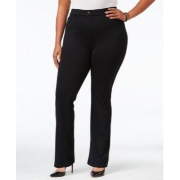 Style & Co. Pants - 0499 New Style & Co Boot Leg Pants Sz 20W Black